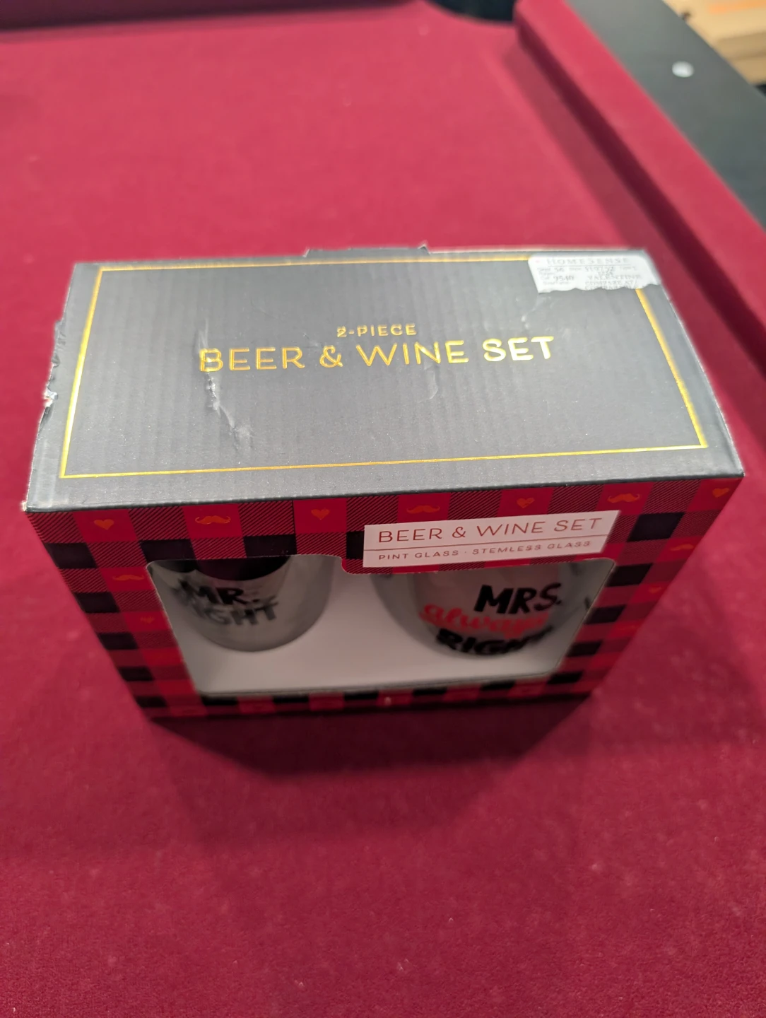 2-Piece Beer & Wine Glass Set - photo 3