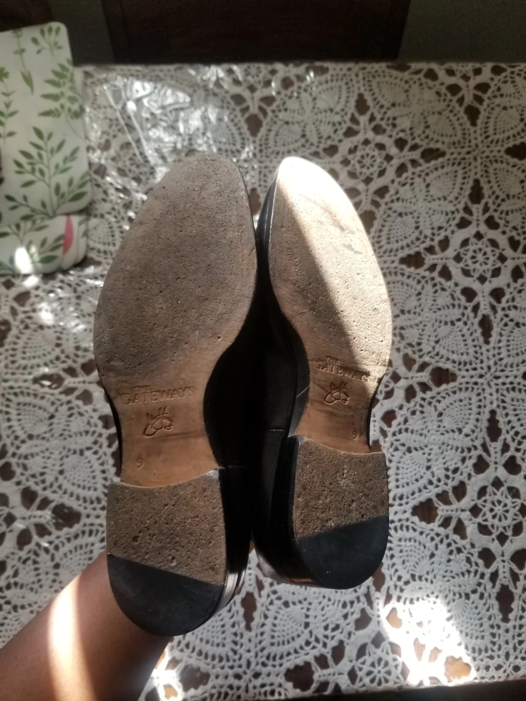 The Gateways Black Leather Chelsea Boots Size 9 - photo 4