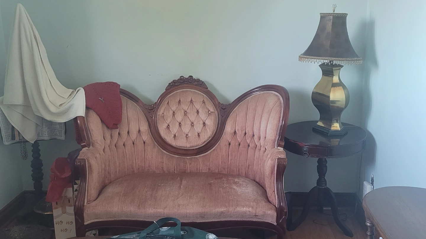 Antique love seat