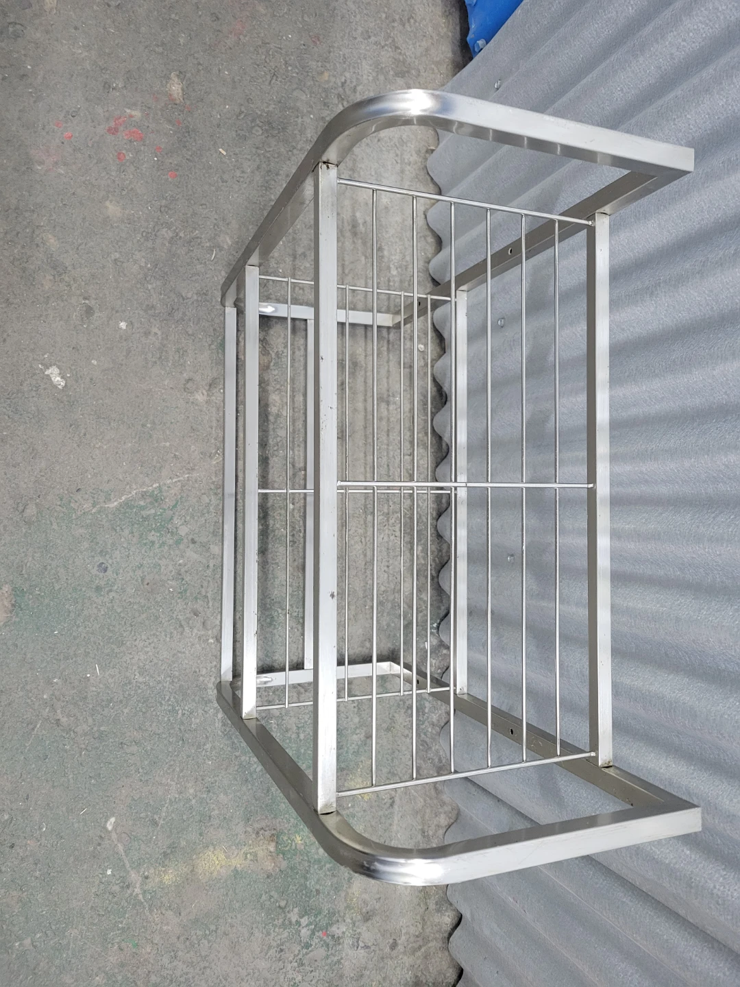 Two-Tier Stainless Steel Utility Rack - photo 2