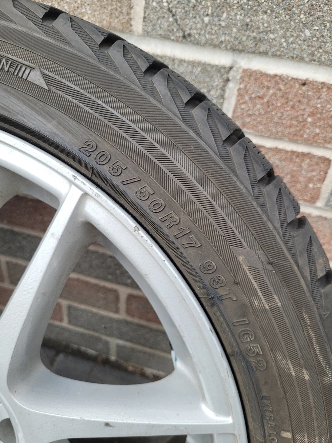 17" Motegi Racing Wheels with Winter Tires - photo 3