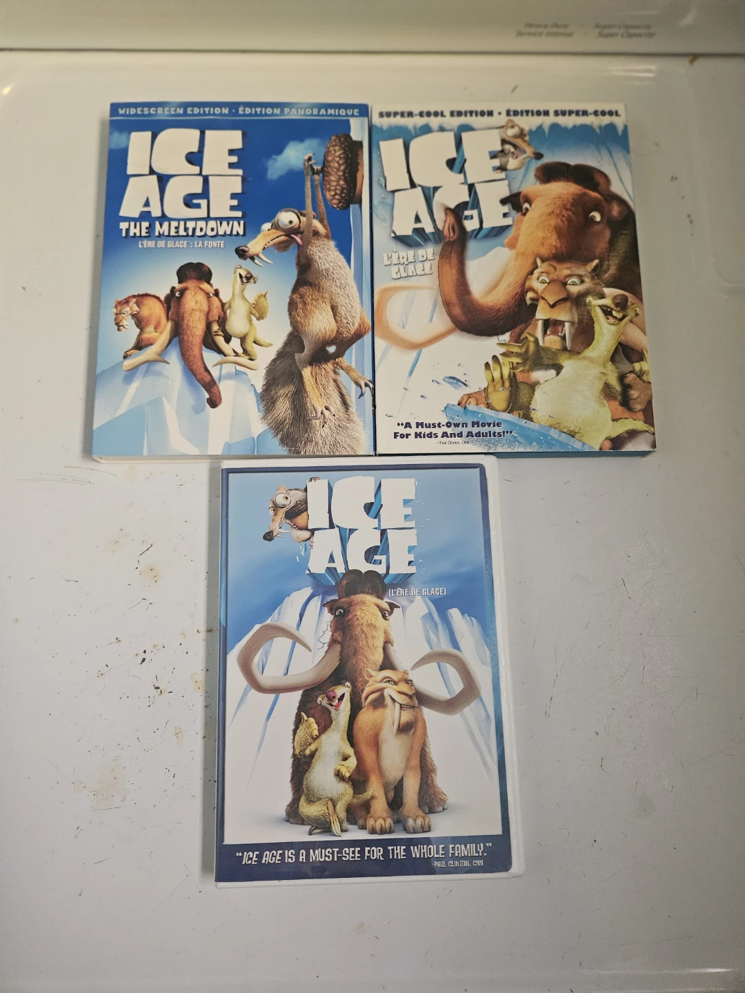 Ice Age DVD Bundle - 3 Movies