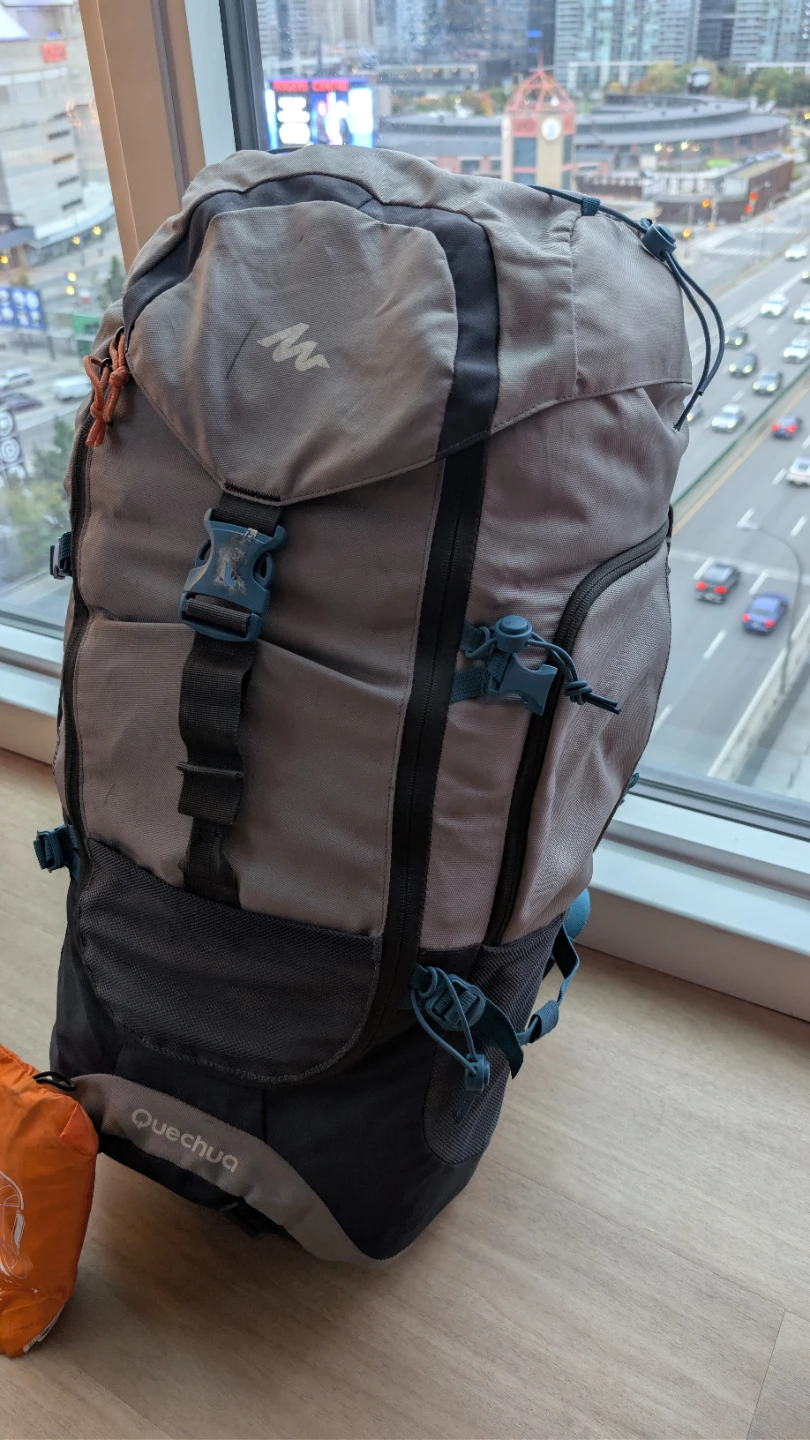 Quechua Hiking Backpack (Rain Cover Included) 50L - photo 4