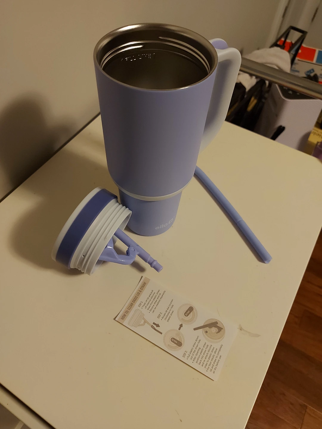 Ello Oasis Tumbler with Straw - photo 4