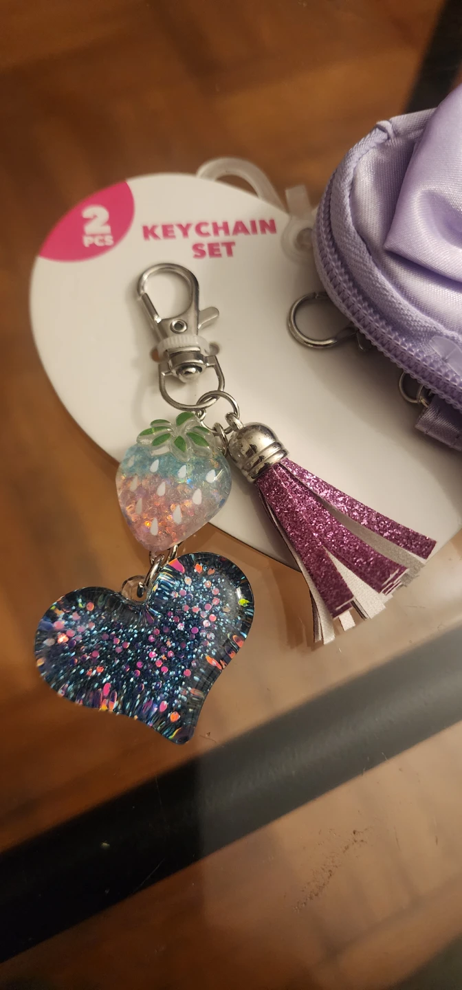 2-Piece Keychain and Bow Pouch Set - photo 3