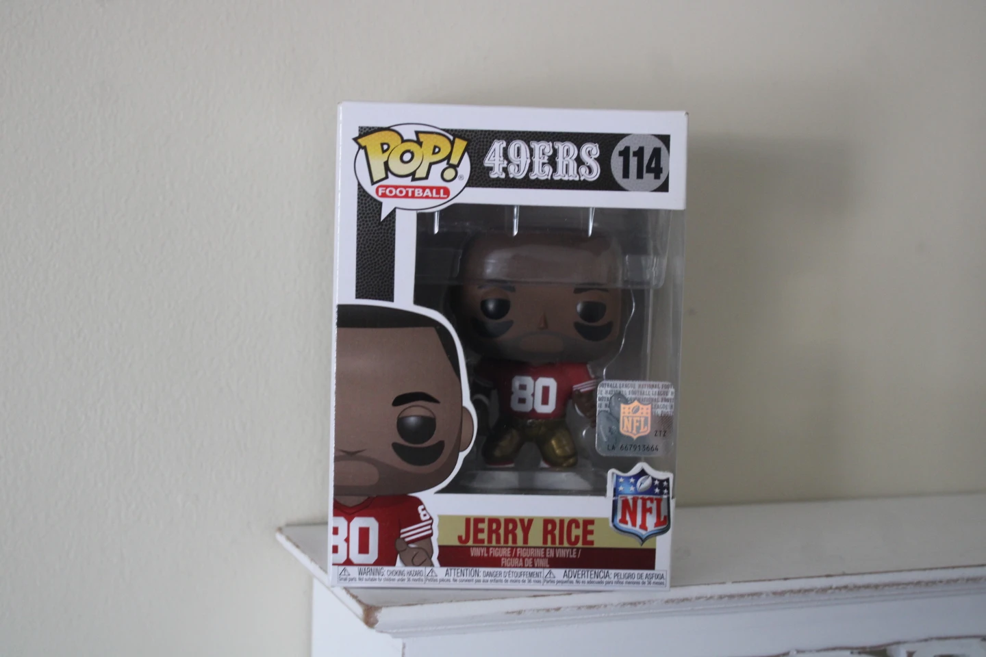 Funko Pop NFL Jerry Rice and Joe Montana Figures - photo 2