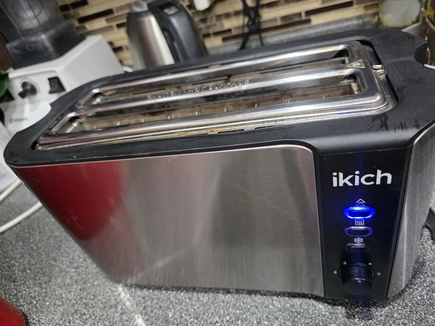 ikich 2-Slice Stainless Steel Toaster - photo 3