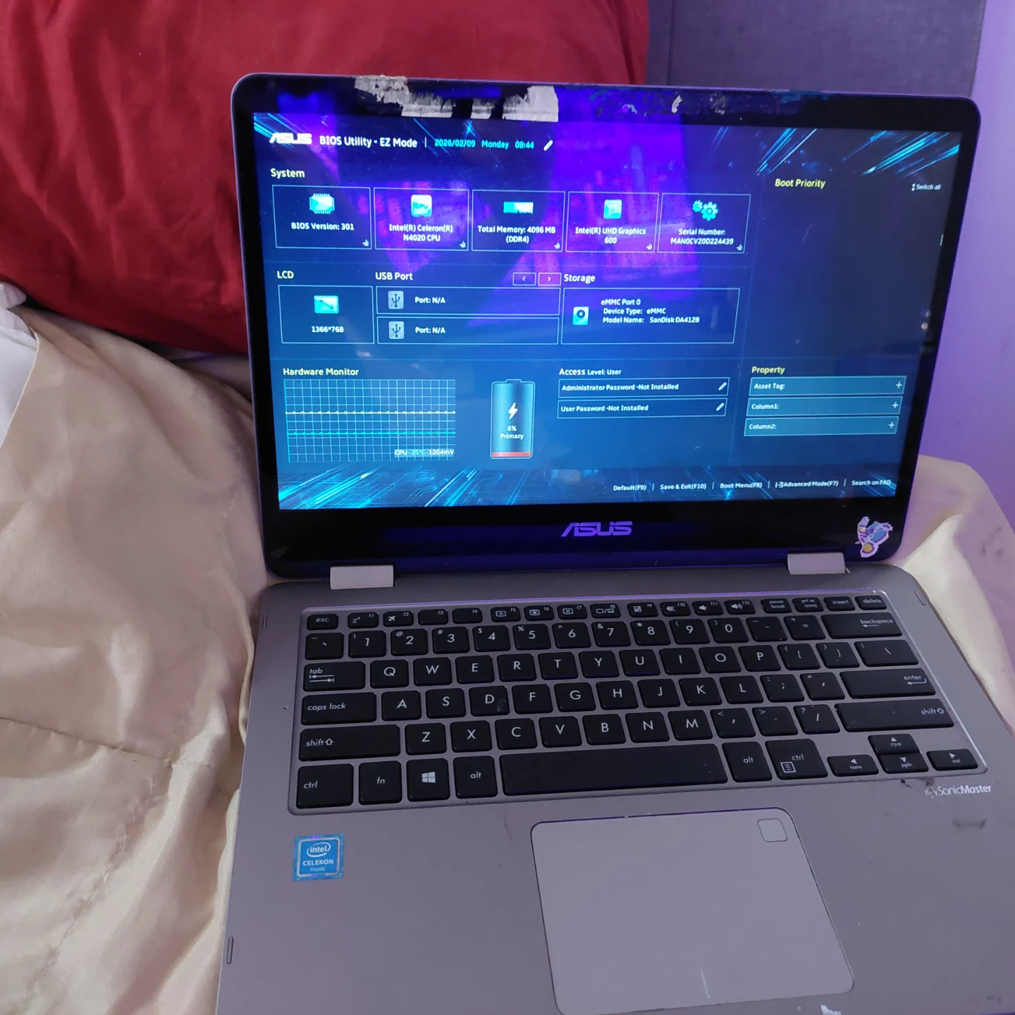 ASUS Celeron Laptop