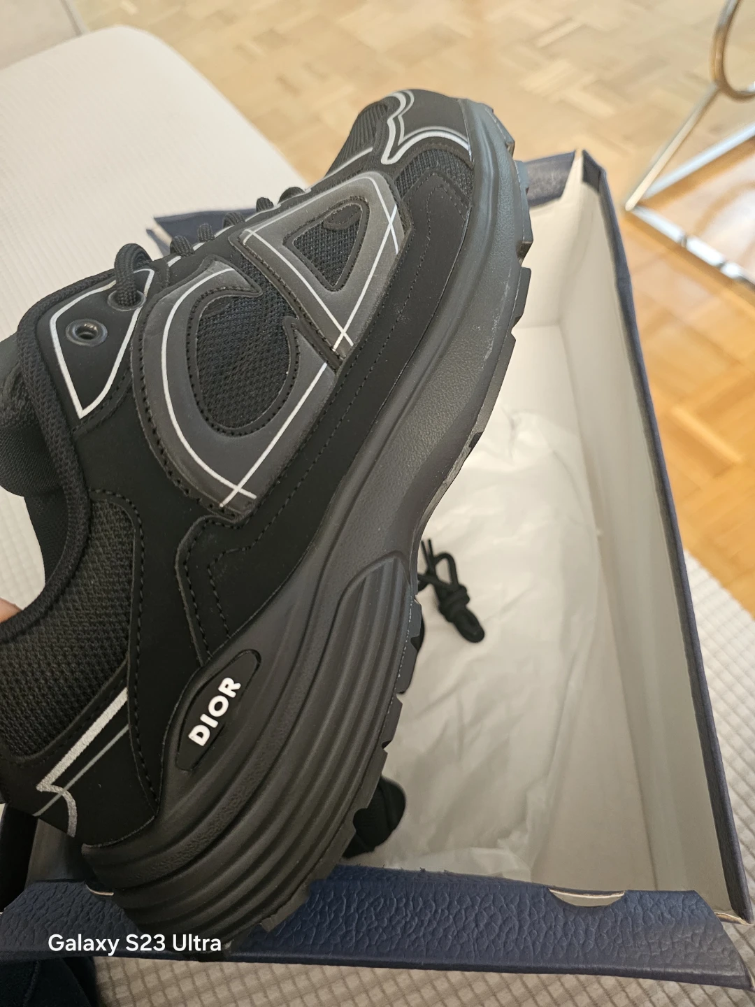 Dior B30 Sneakers Black/White