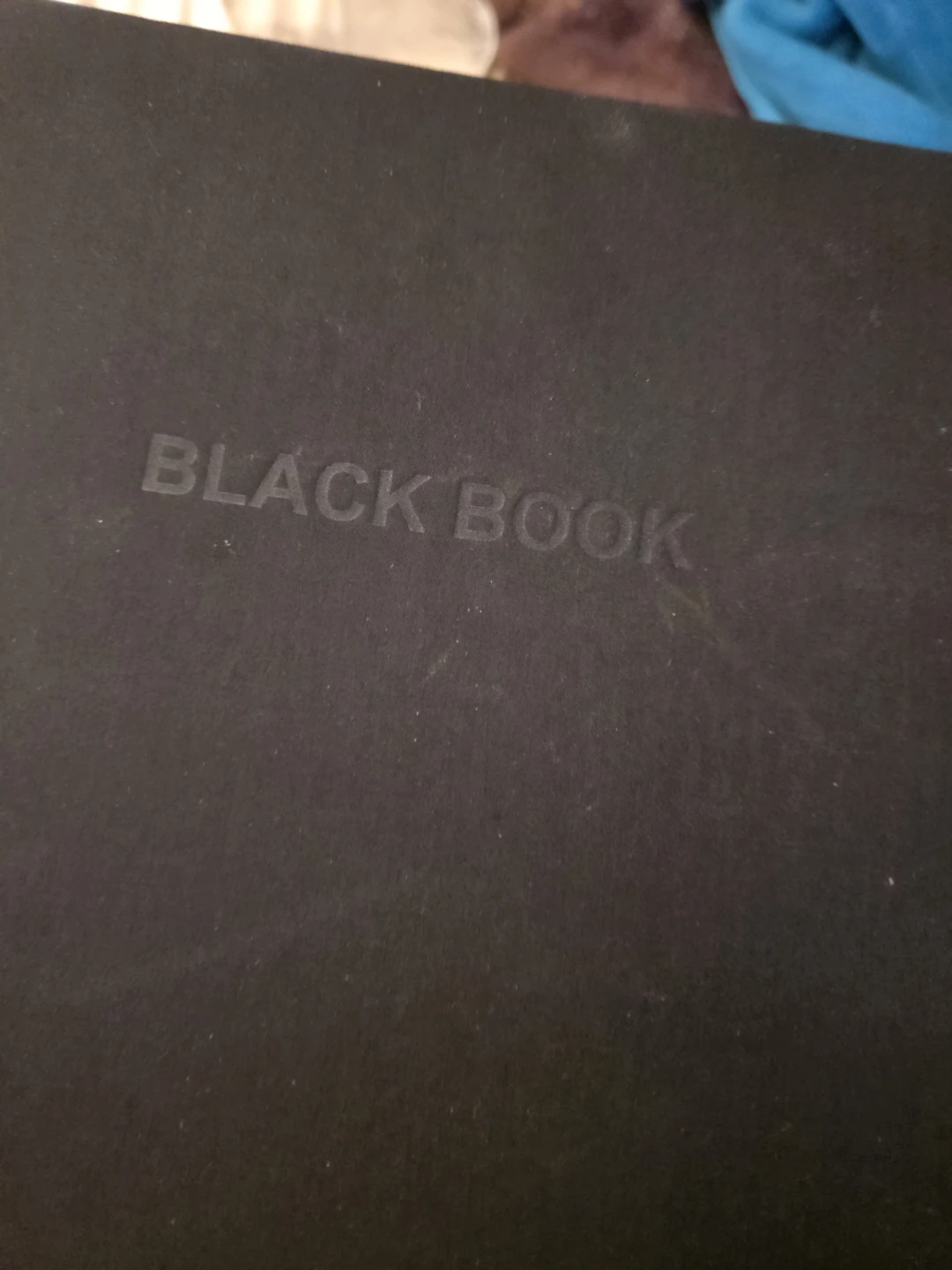 Black Book Lined Notebook - photo 3