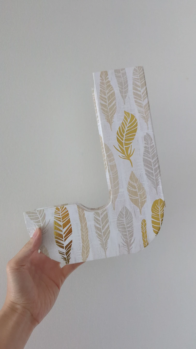 Decorative Letter J Storage Box