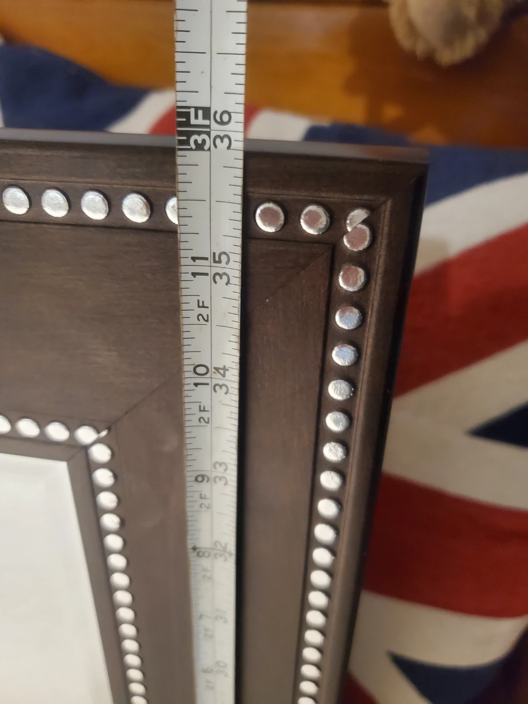 Large Studded Wall Mirror - photo 4