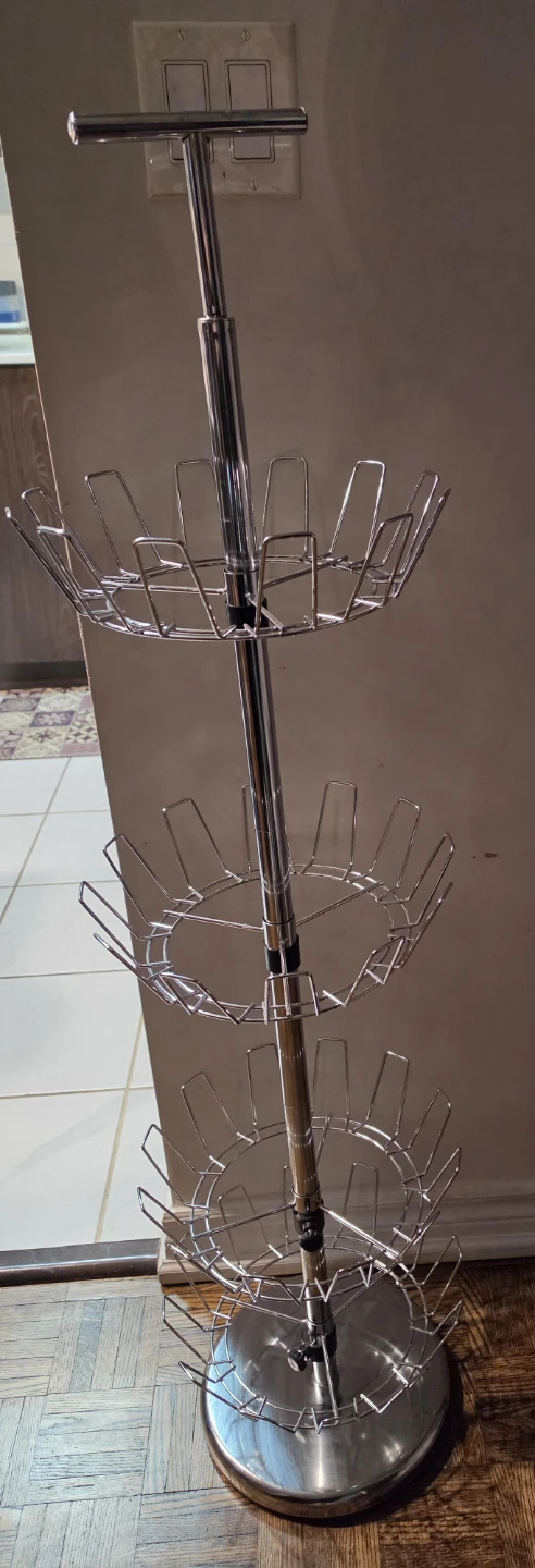 Chrome 4-Tier shoes  rack - photo 2