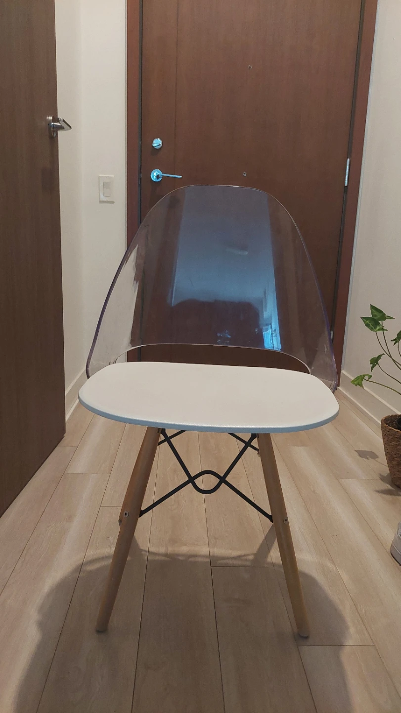 Eiffel chair - Clear Acrylic Eames-Style Dining Chair - photo 2