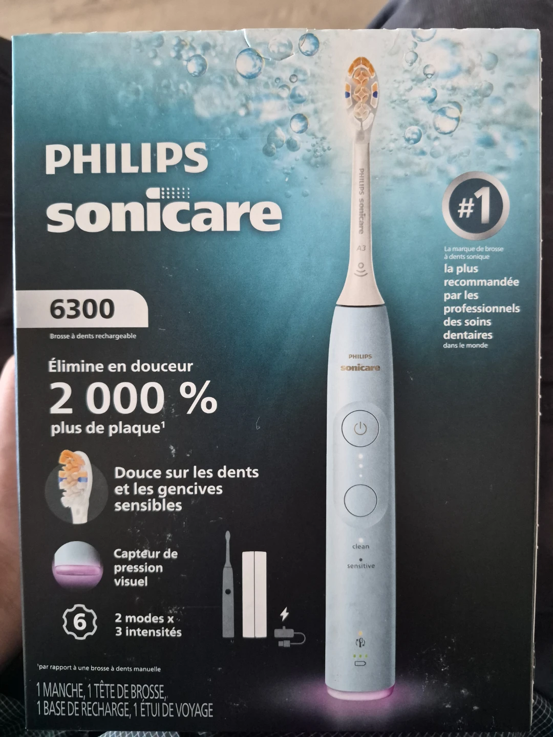 Philips Sonicare 6300 Rechargeable Toothbrush - photo 2