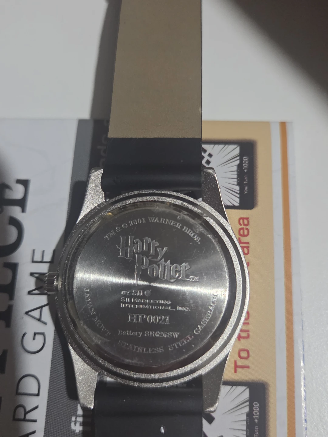 Harry Potter 2001 Warner Bros Watch HP0021 - photo 2