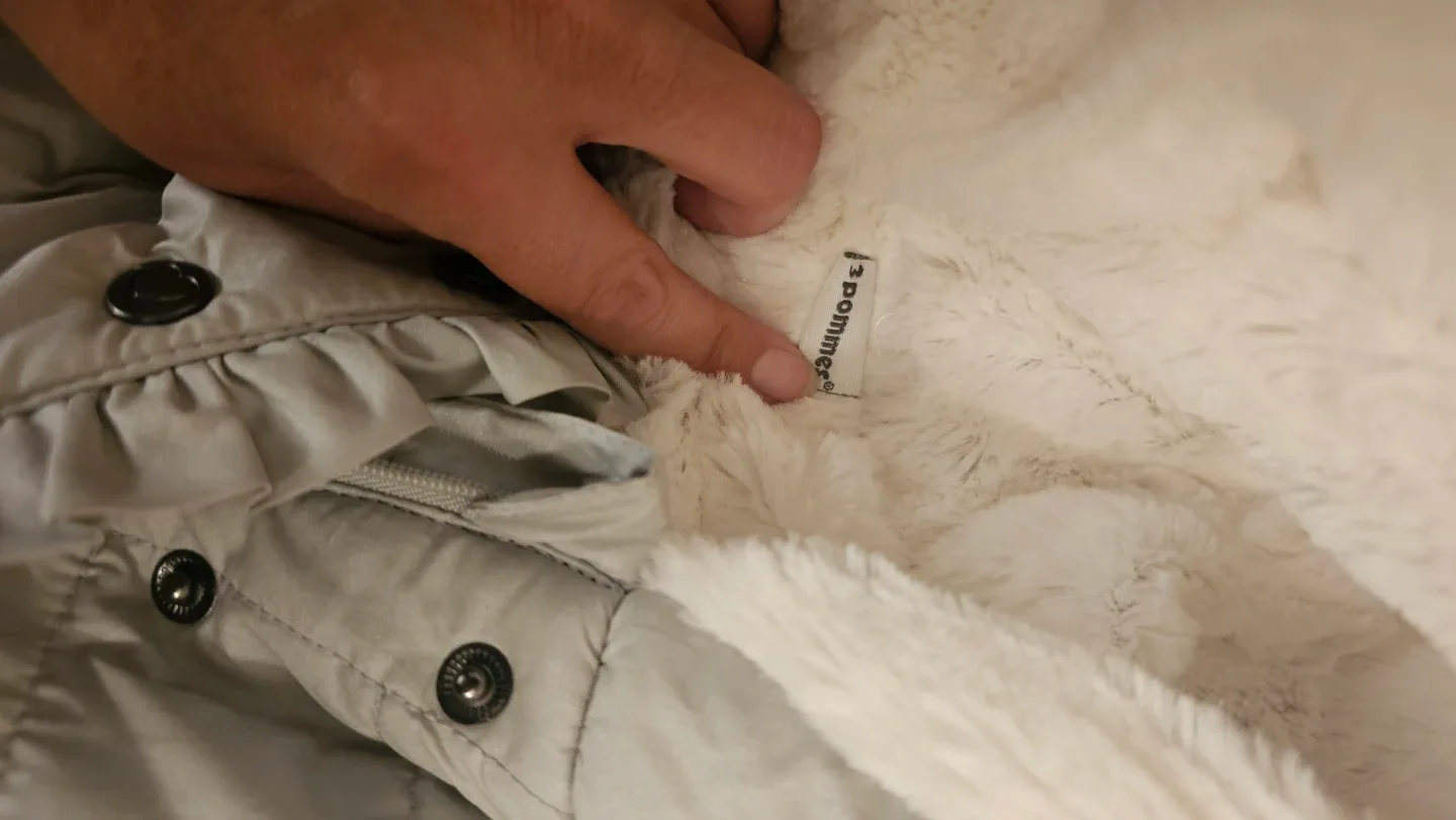 3 Pommes Beige Baby Snowsuit - photo 2