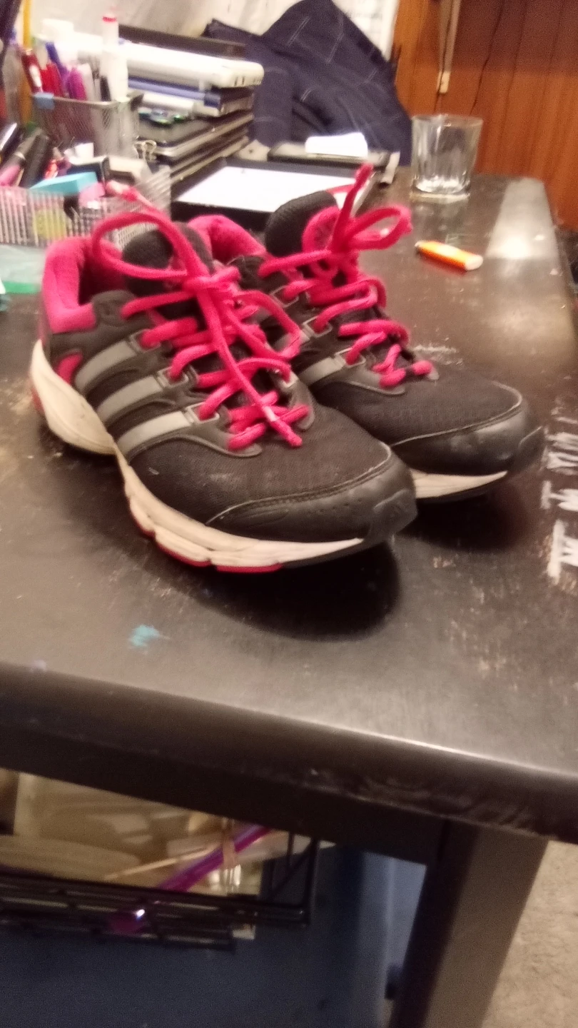 Adidas Running Shoes Black and Pink - photo 5