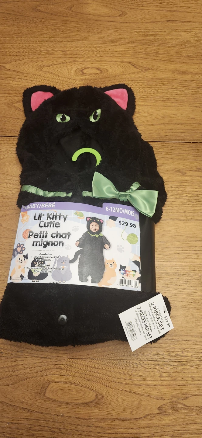 Lil' Kitty Cutie Baby Costume 6-12 Months