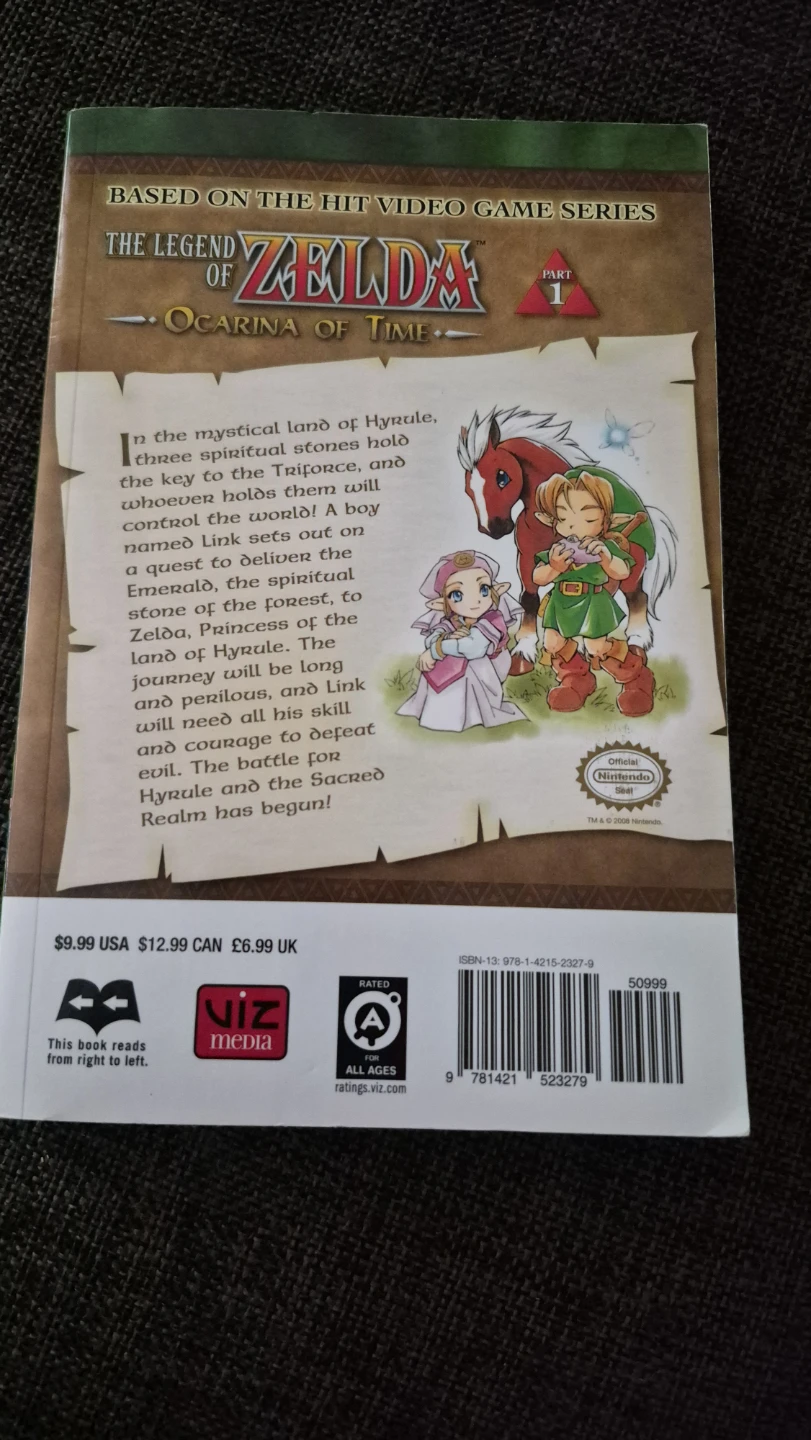 The Legend of Zelda: Ocarina of Time Part 1 Manga - photo 2