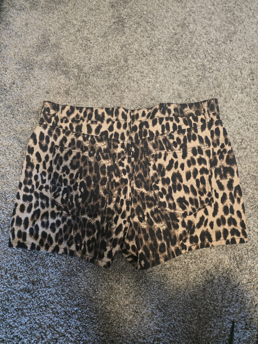 Bluenotes Denim Leopard Print Shorts - photo 4