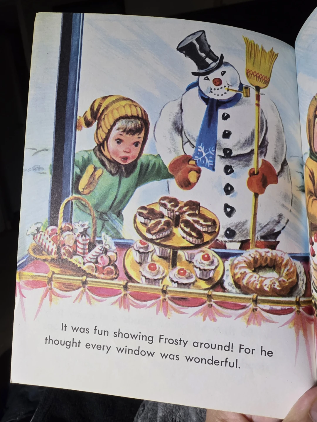 Vintage Frosty the Snow Man Little Golden Book - photo 5