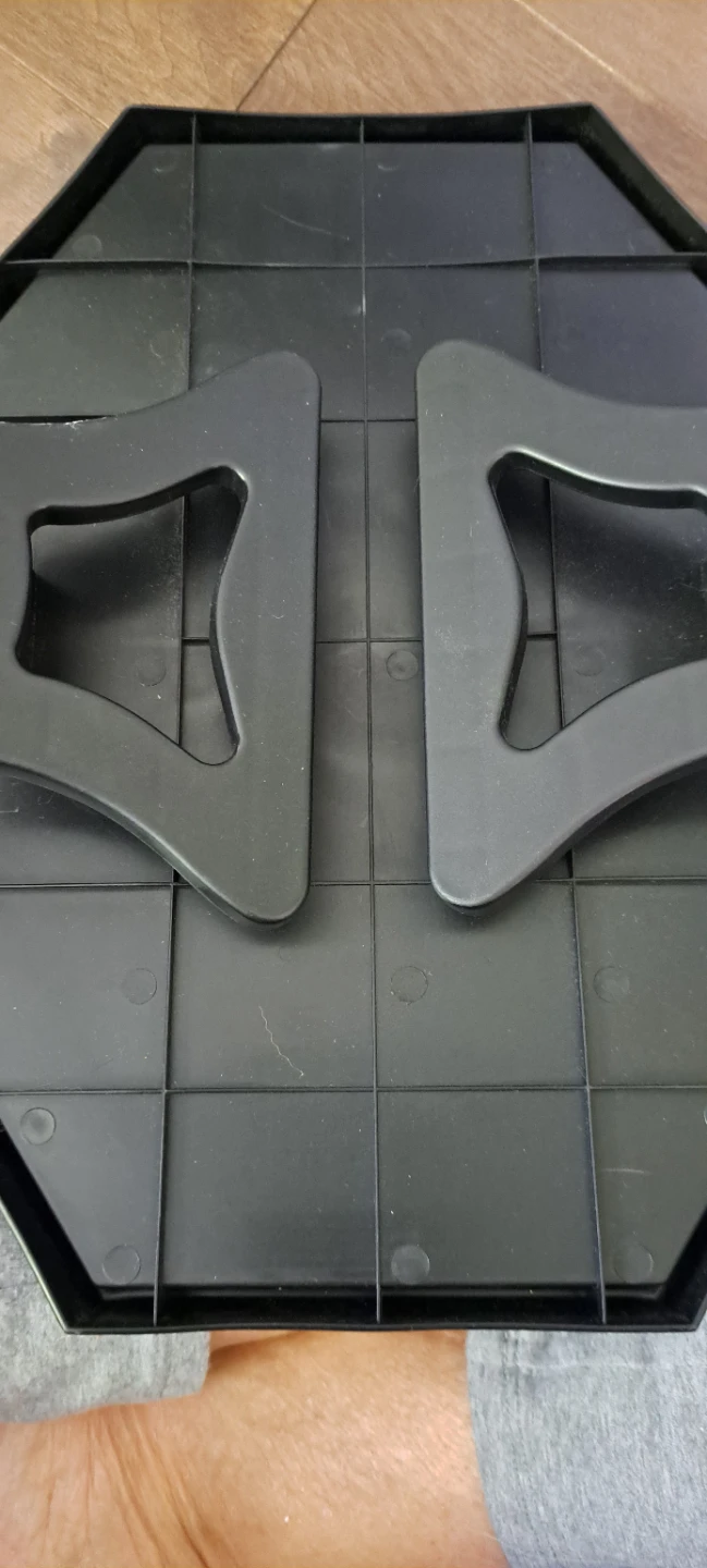 Black Octagonal Clip-on Armrest Tray - photo 4