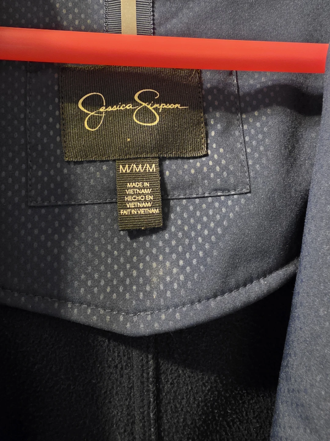 Jessica Simpson Navy Hooded Jacket - photo 2