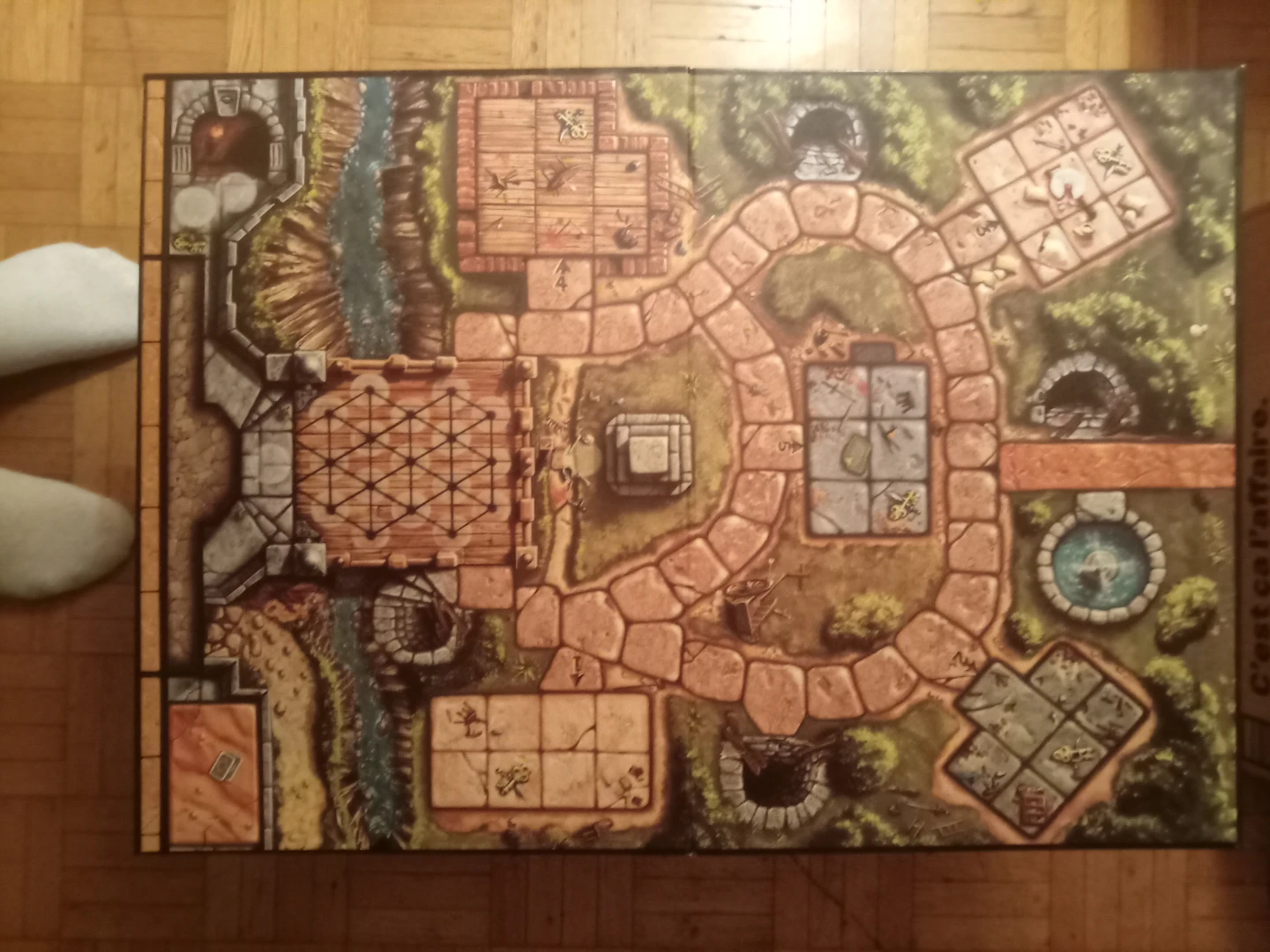 Vintage Dark World Village of Fear Board Game - photo 2
