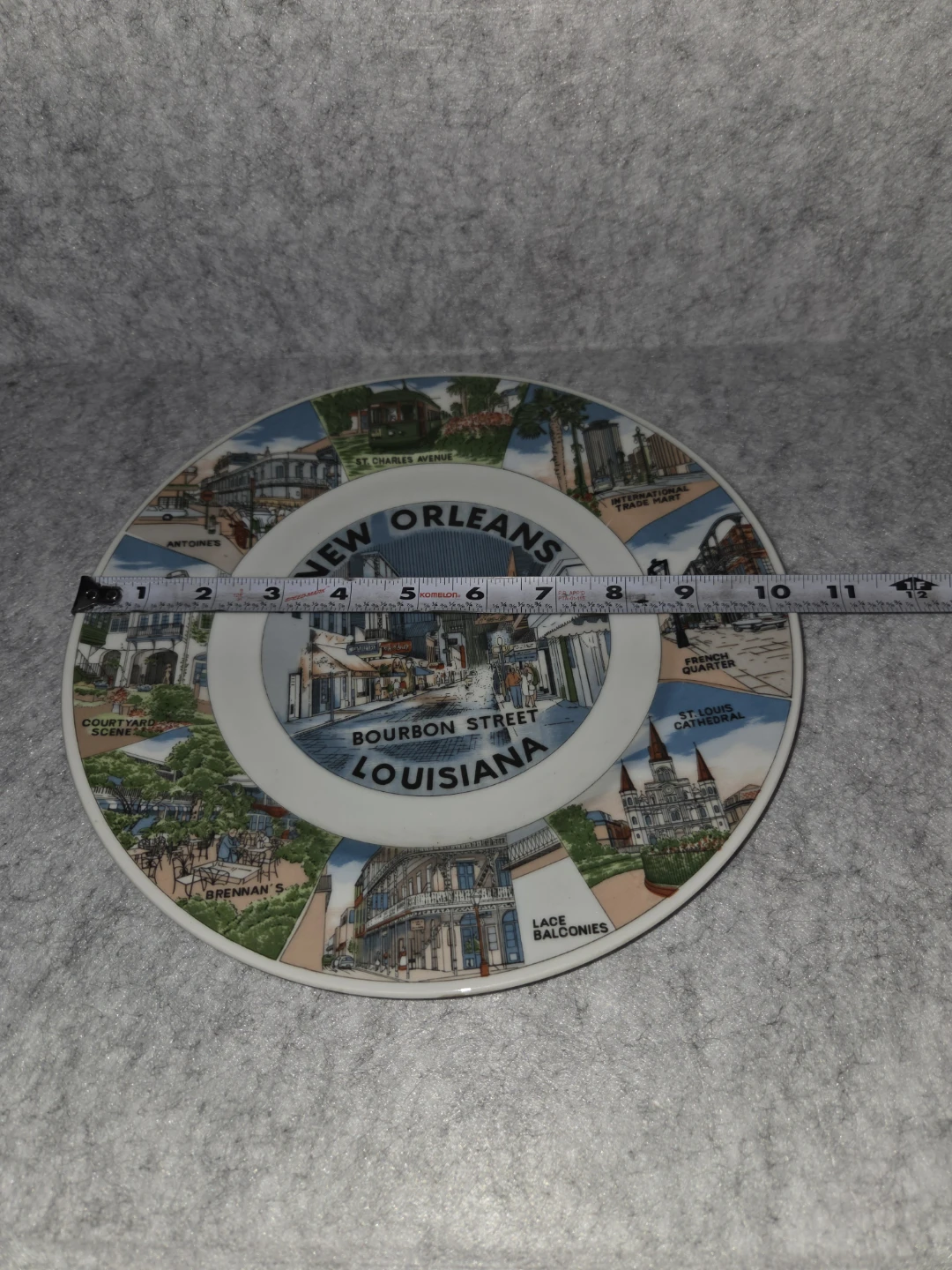 New Orleans Bourbon Street Decorative Plate - photo 4
