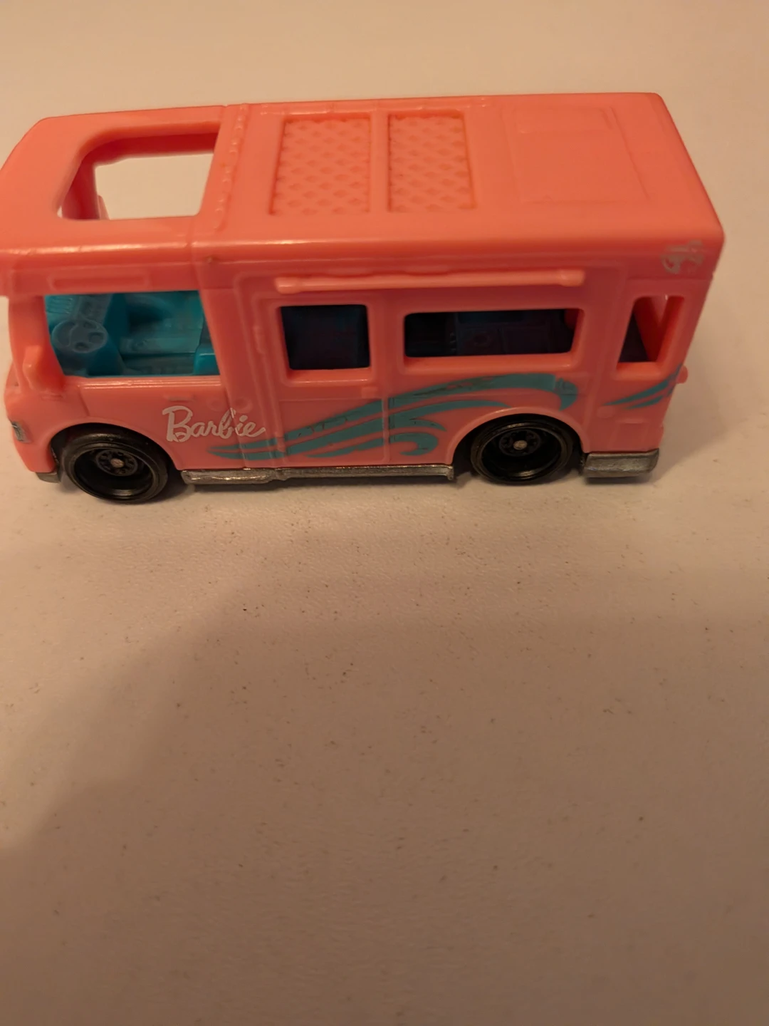 Barbie pink toy camper van - photo 3