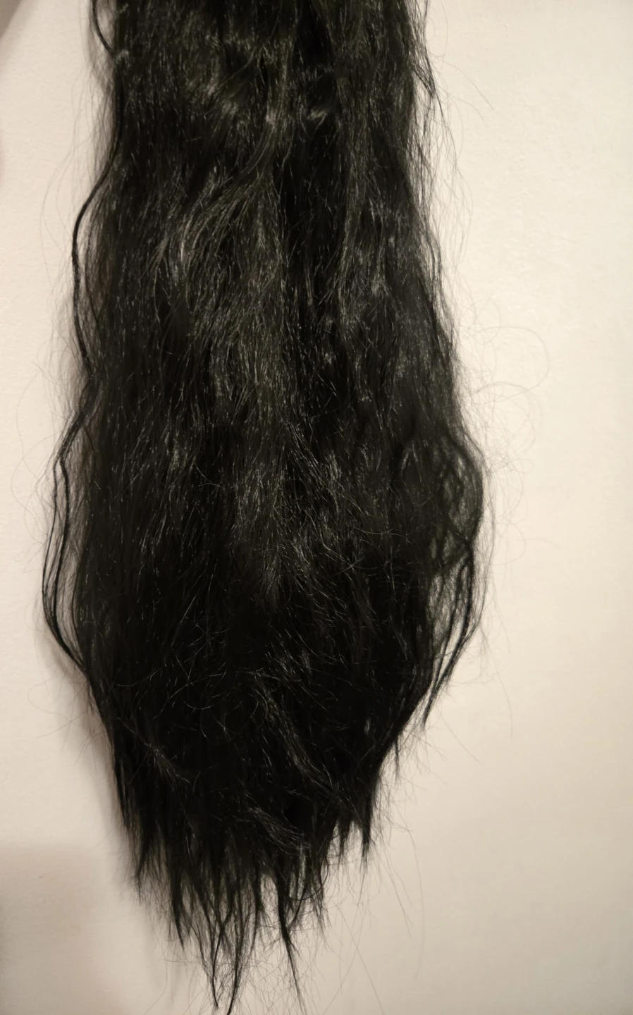 Straight black hair wig 28 inch - photo 4