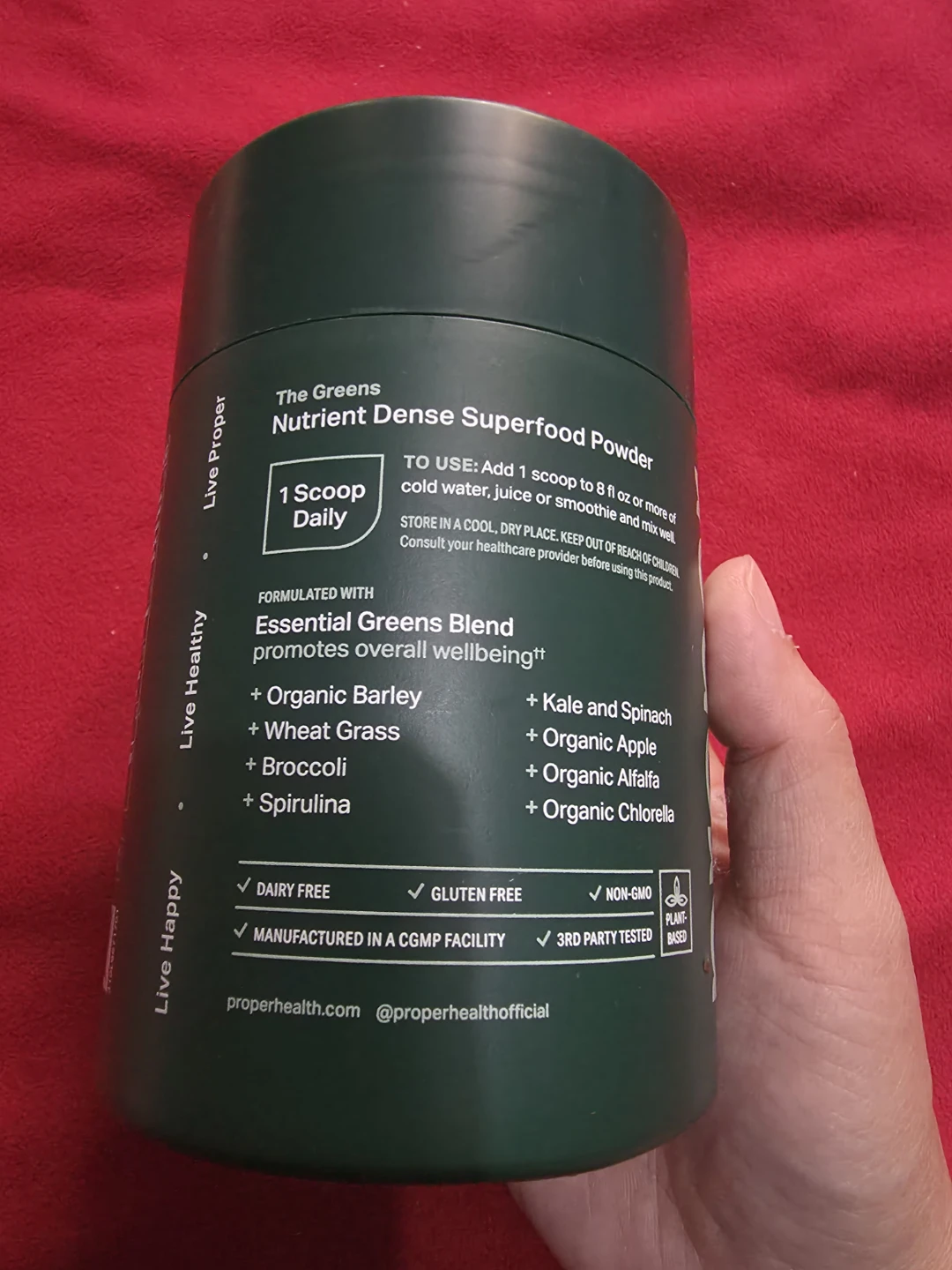 Proper Daily Boost Green Apple Superfood Powder - photo 2