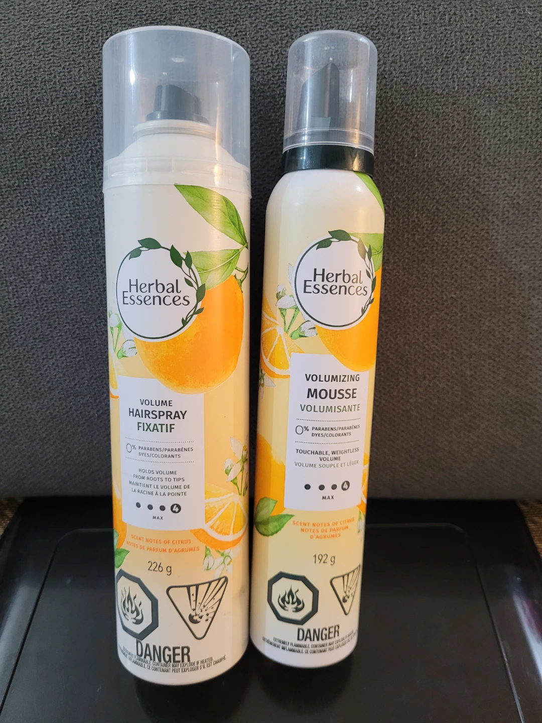 Herbal Essences Hairspray and Mousse Set