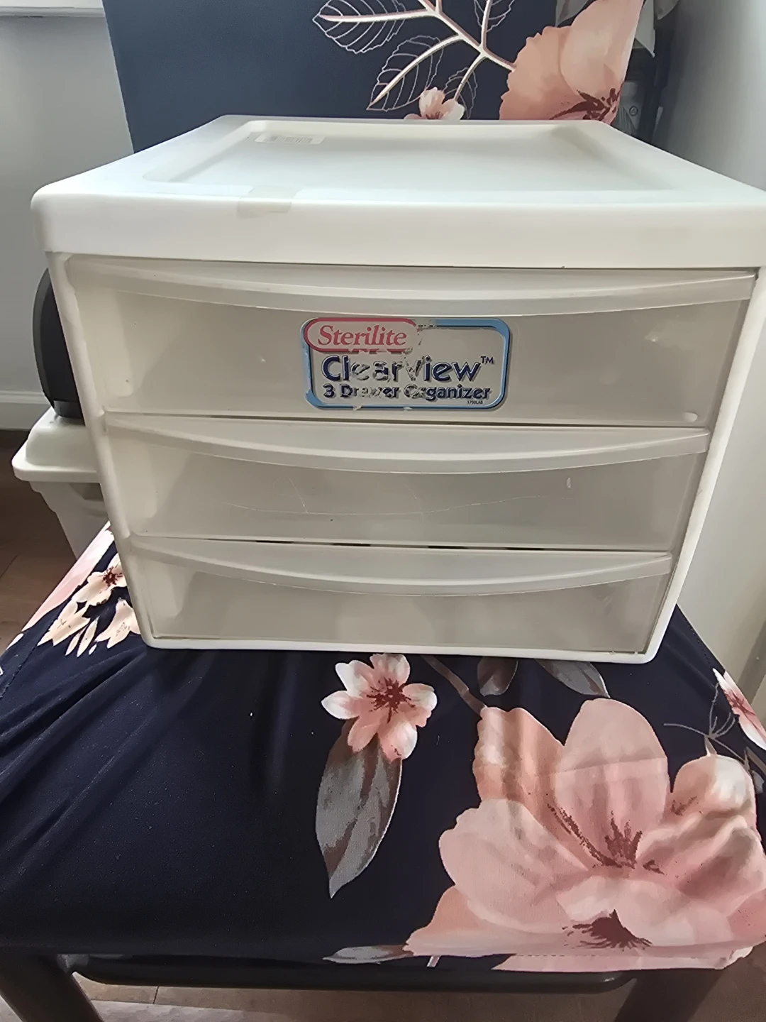 Sterilite ClearView 3 Drawer Organizer