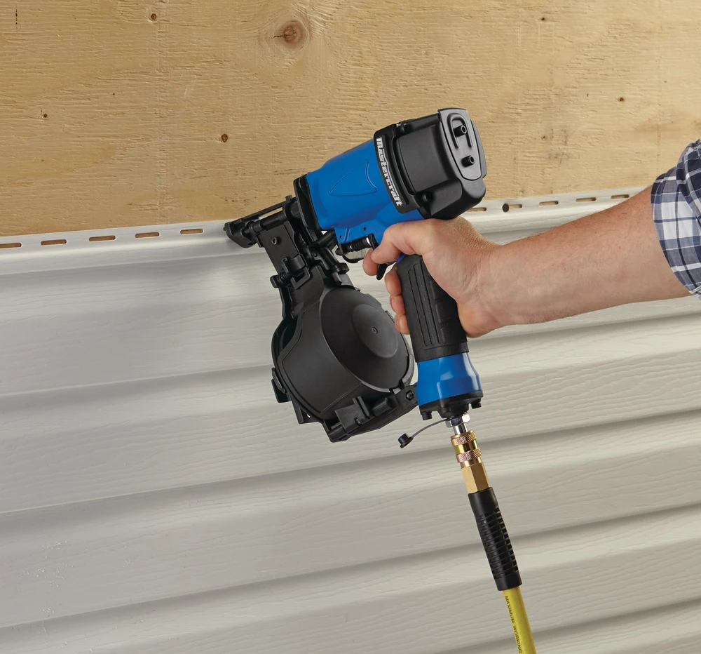 Mastercraft 15D Pneumatic Air-Powered Coil Roofing Nailer - photo 4