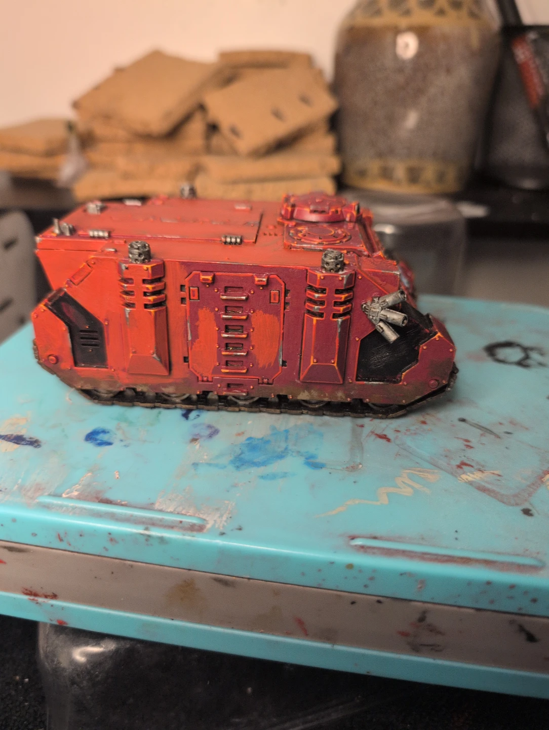 Warhammer 40k Space Marines Rhino Tank - photo 4