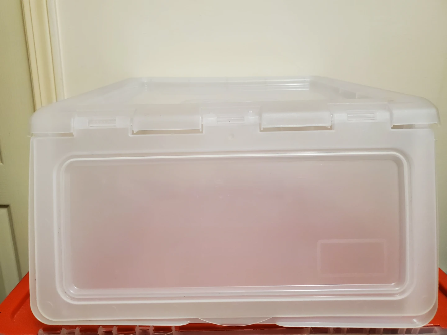 Daiso Stackable Storage Plastic Box