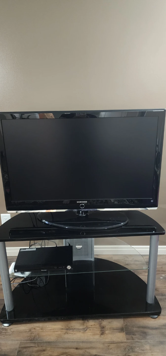 Samsung Television and Media Stand