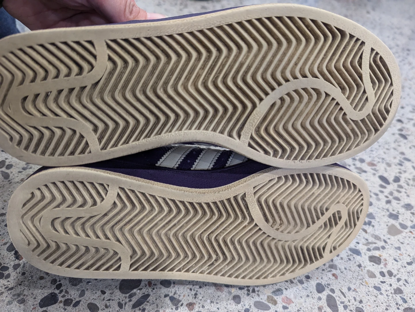 Adidas Superstar Purple Floral Sneakers - photo 2