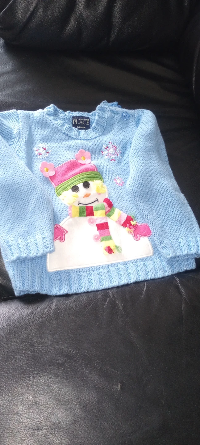 The Children's Place Snowman Sweater