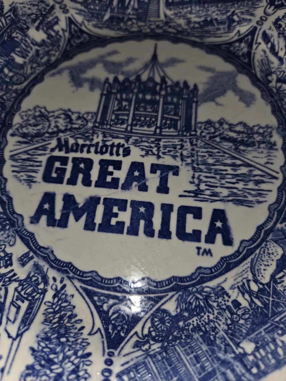 Marriott's Great America Collector Plate - photo 2