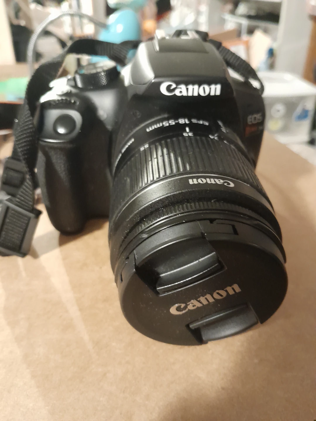 Canon EOS Rebel T6 with 18-55mm lens