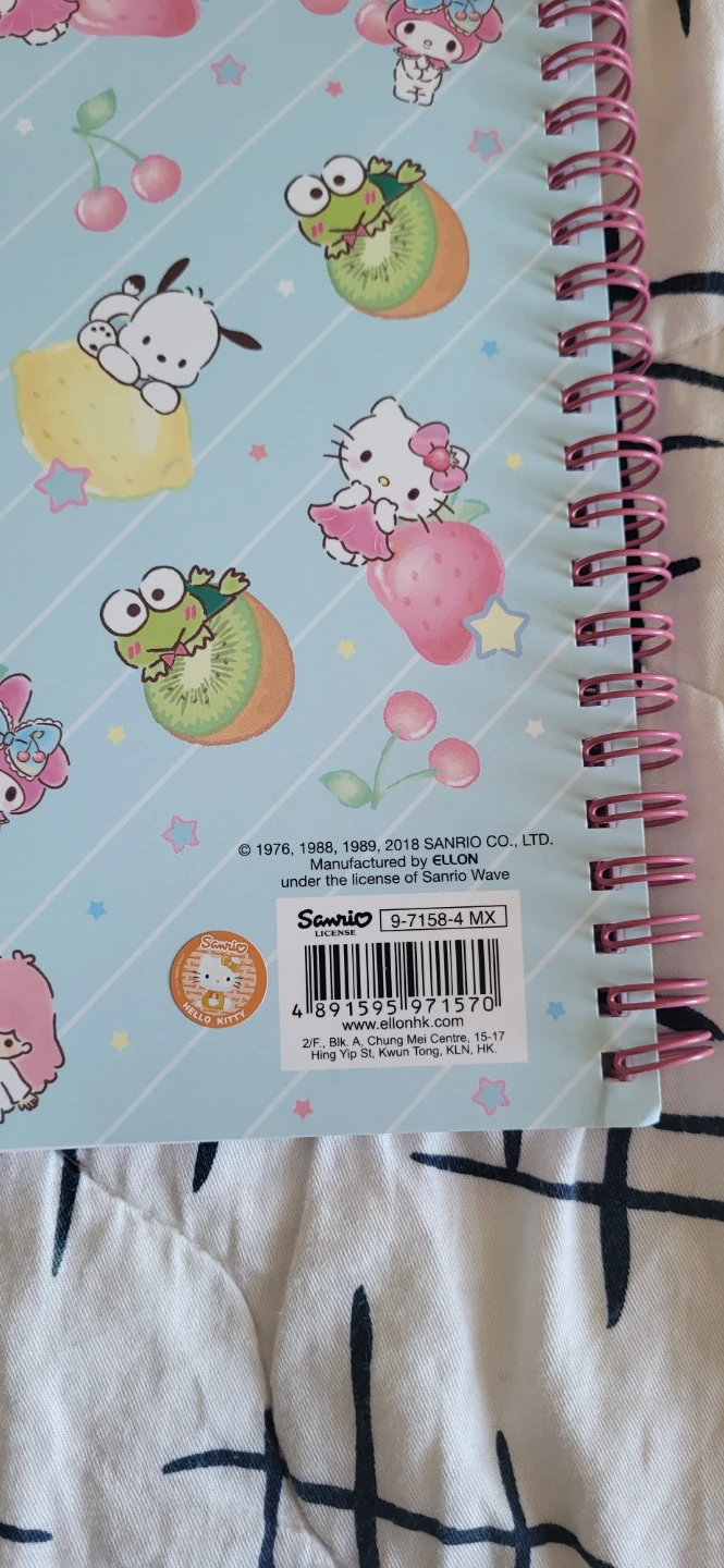 Sanrio Characters Fruit Spiral Notebook - photo 5