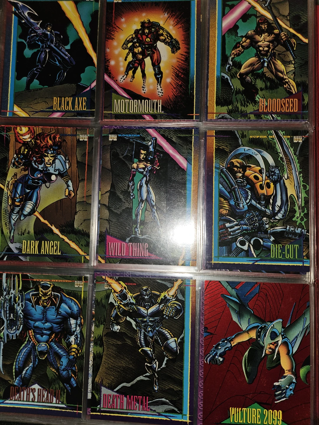 1993 Marvel X-Men Trading Card Collection - photo 4