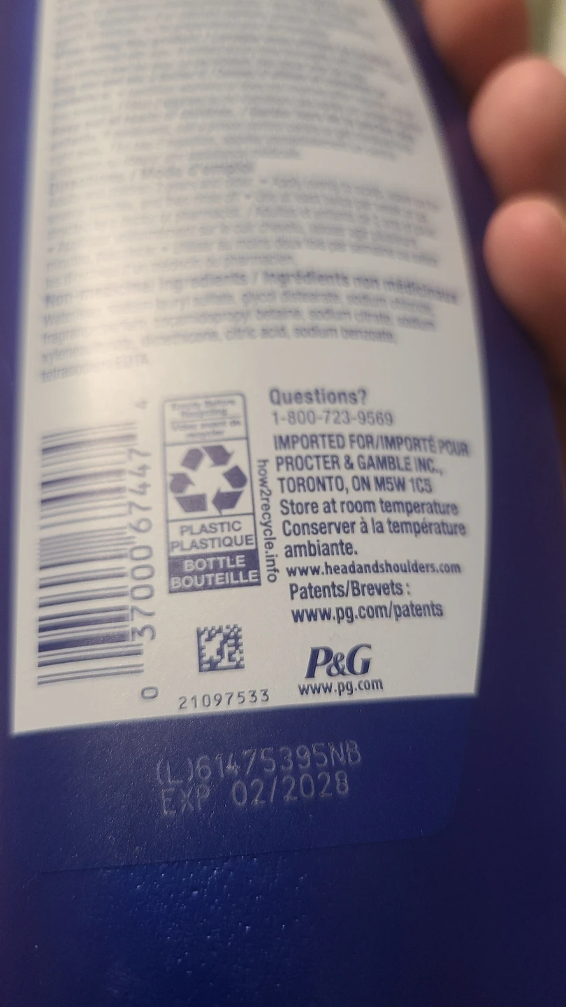 Head & Shoulders Clinical Oil Control Shampoo (new) - photo 2