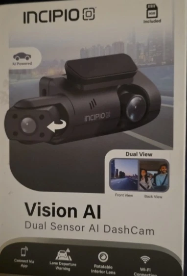 Incipio Vision AI Dual Sensor Dash Cam