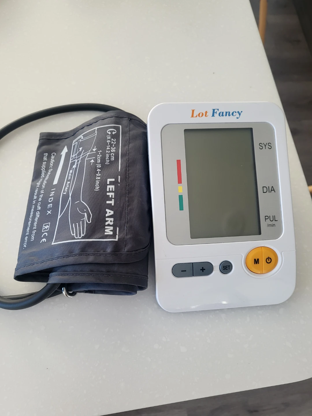 LotFancy Automatic Blood Pressure Monitor DBP-1314 - photo 2