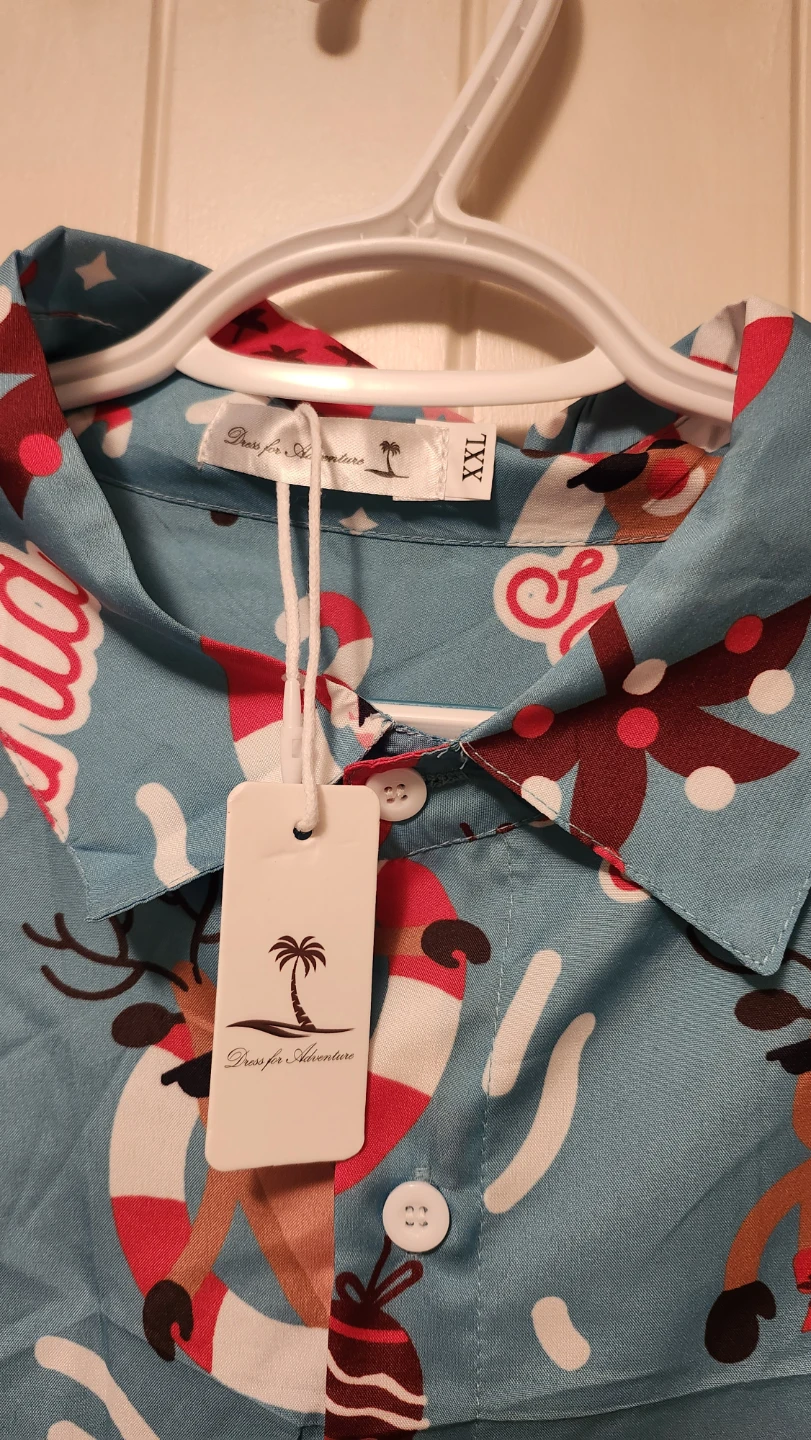 Dress for Adventure Cool Santa Christmas Shirt - photo 3