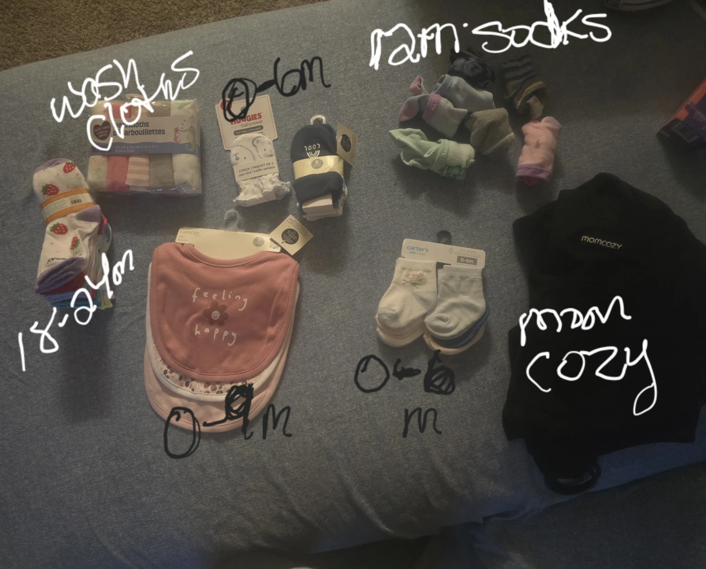 Assorted Boy/Girl Clothes 0M - 3T